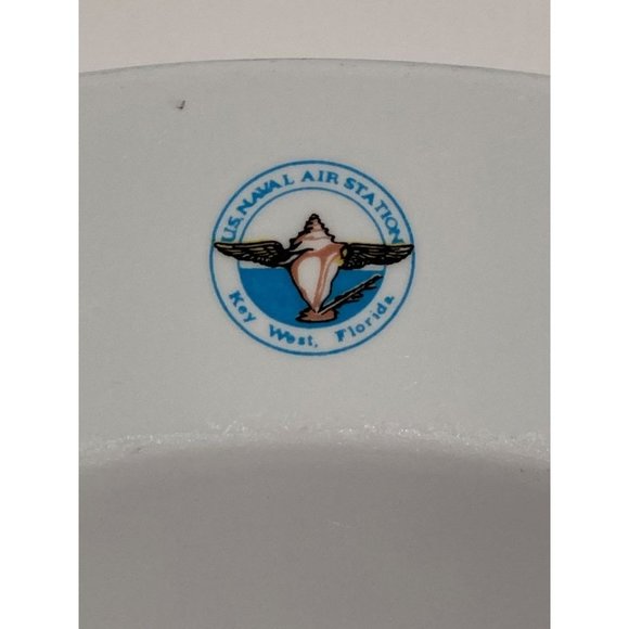 Pyroceram U.S. Naval Air Station Key West, Florida Rim Soup Bowl - Picture 2 of 3